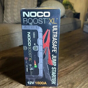 NWT NOCO BOOST XL 12V 1500A GB50 Ultrasafe Jump Starter for Automobiles (SEALED)